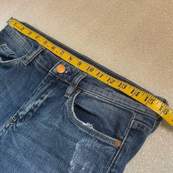 BLANK NYC "THE READE RIP REP MID-RISE SKINNY" Jeans Distressed Size 29 - Picture 12 of 13